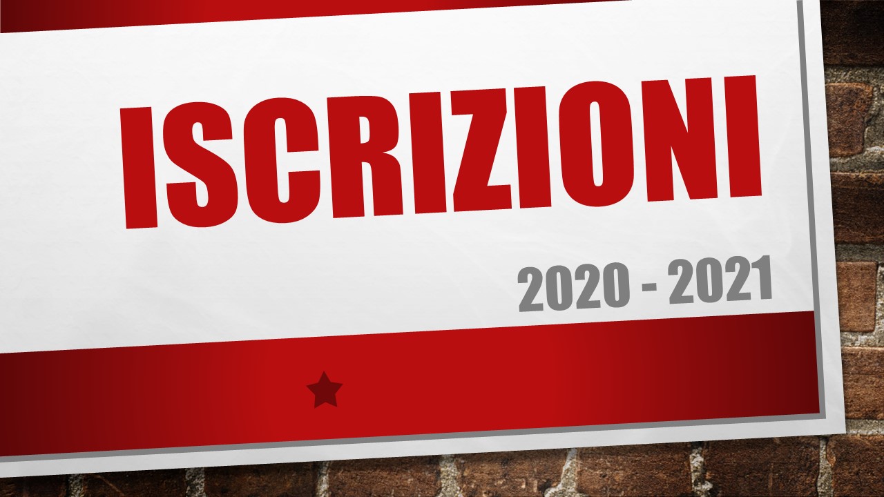 ISCRIZIONI