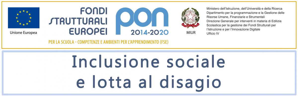 loghi pon 2014 2020 fse inclusione