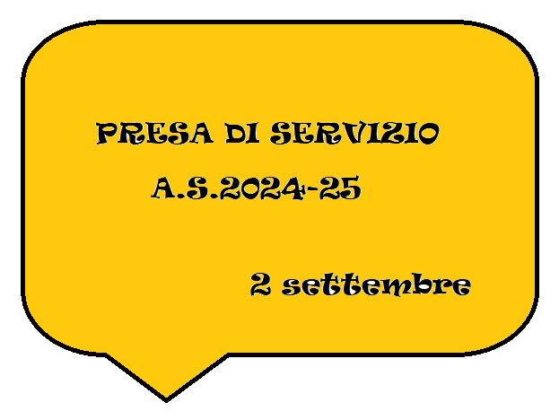 presa di servizio 2 settembre